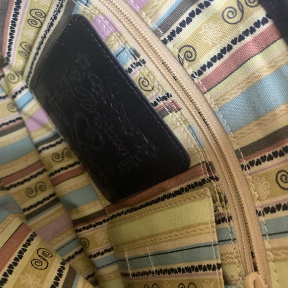 Brighton Valentina Straw Hand Bag Studs - Picture 5 of 8